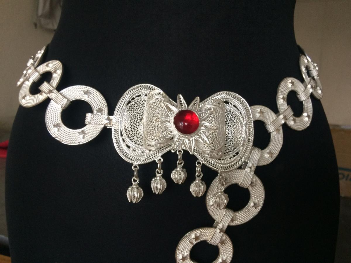 925 ayar gümüş halkalı kemer